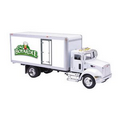 1:43 Scale Die Cast Replica Box Truck with simulated Refrigerator Reefer